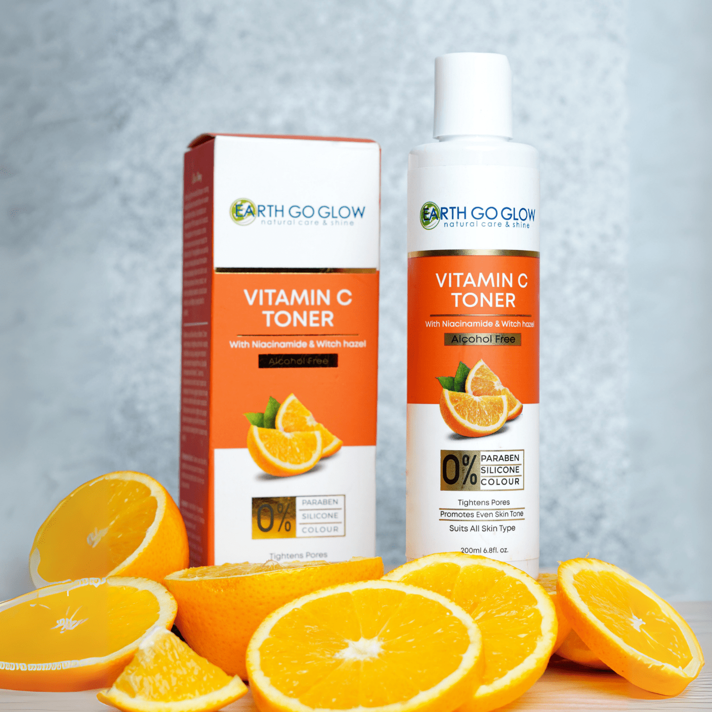 Vitamin-C Tonic is a daily facial toner that contains Vitamin-C, a potent