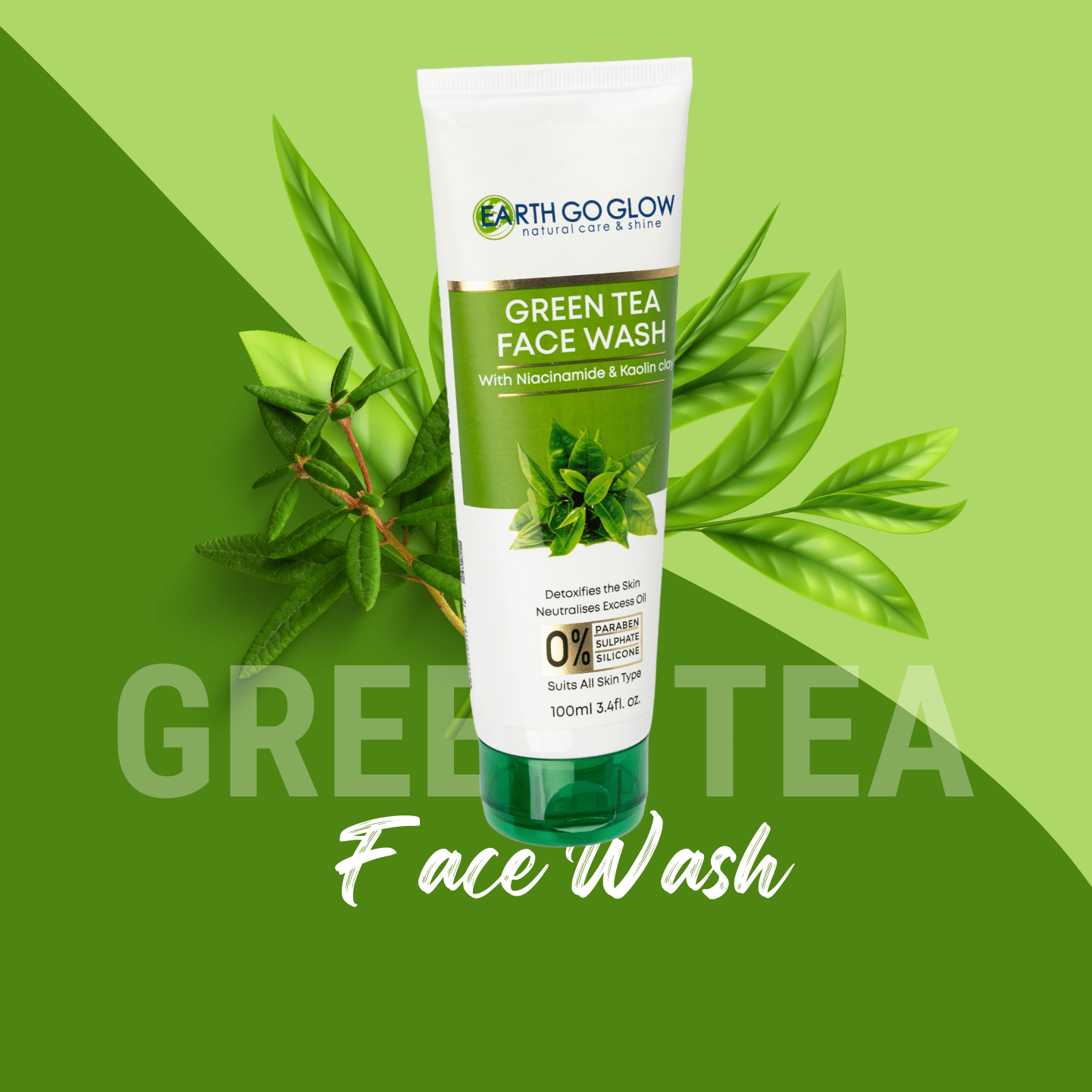 Refresh and purify your skin with our Green Tea Pore Cleansing Face Wash