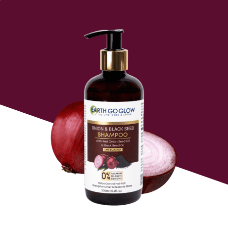 Onion Hair Shampoo helps you combat that. Onion Oil, rich in Sulphur, Potassium & antioxidants, reduces hair fall & accelerates hair regrowth.