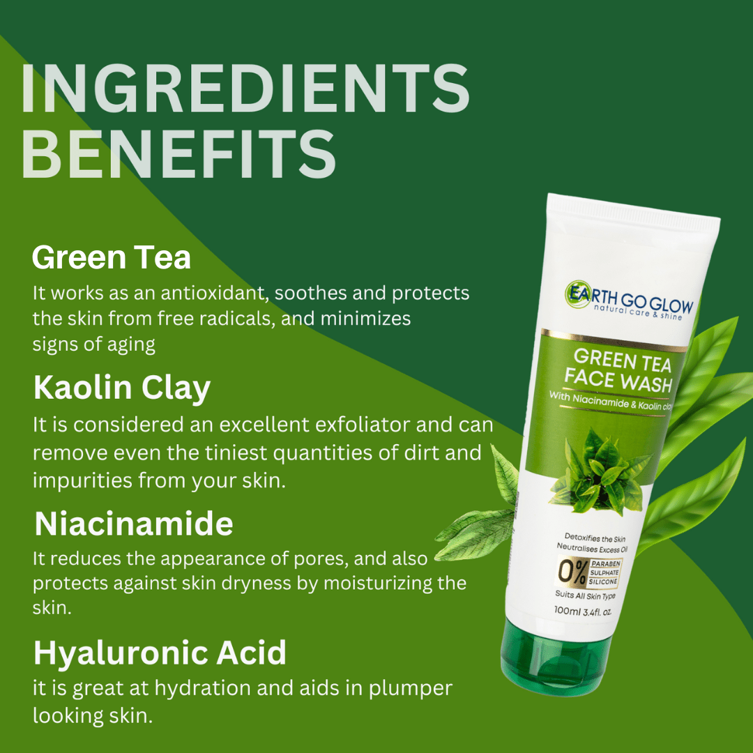 Benefits of Green Tea facewash