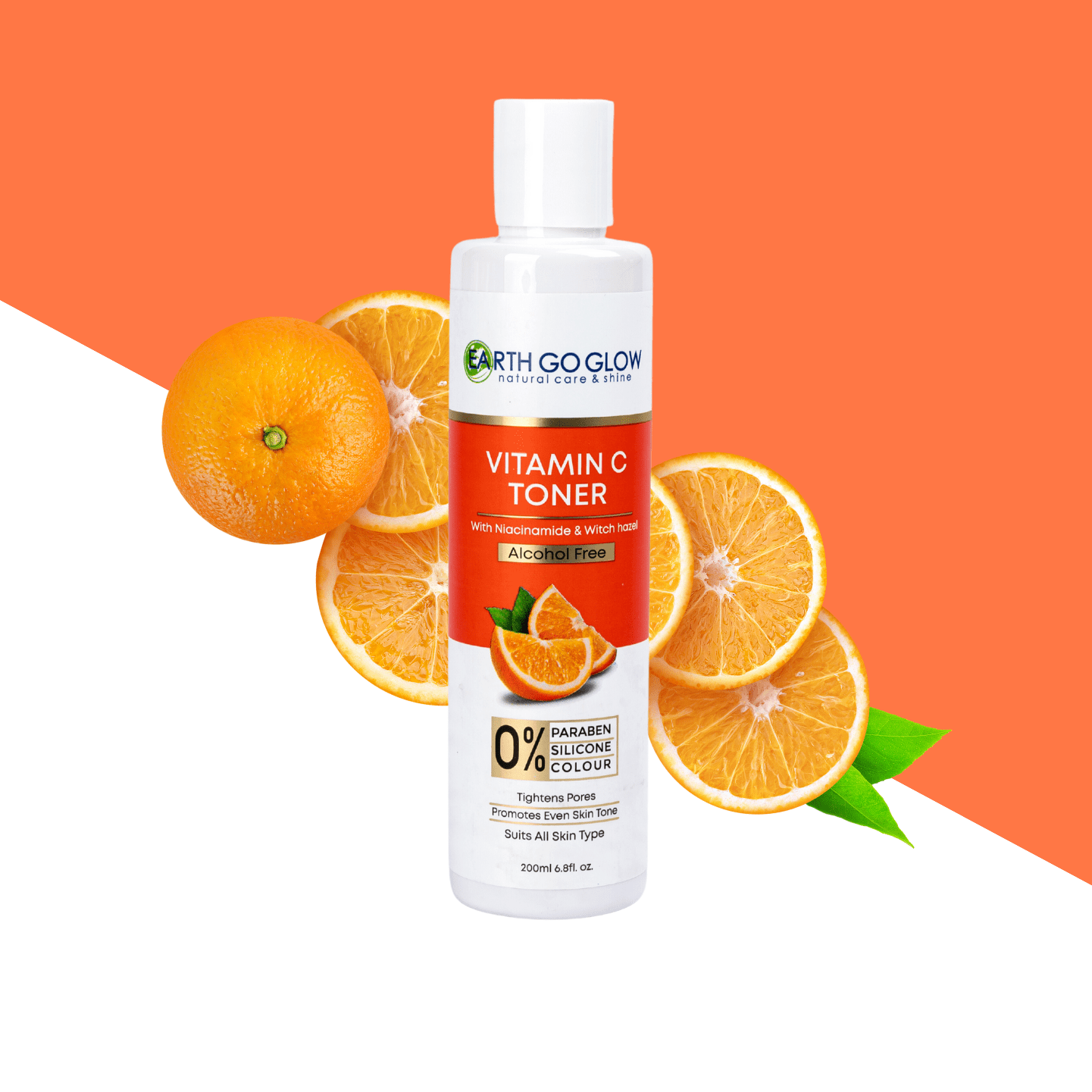 Our Vitamin C Toner offers a range of benefits for your skin. Vitamin C, a potent antioxidant, helps to protect your skin from environmental stressors,